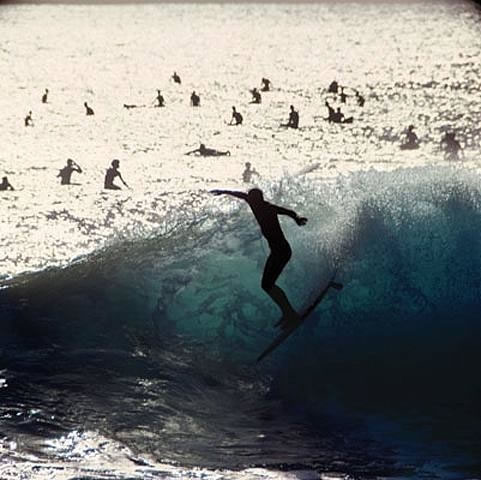 Surf photograph by LeRoy Grannis