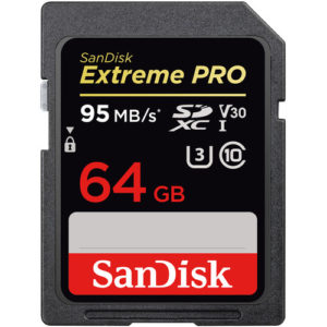recommended gear sandisk memory cards ayp
